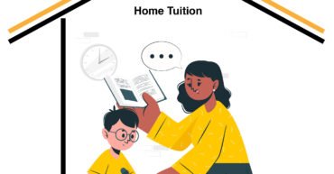 Home tuition learning illustration